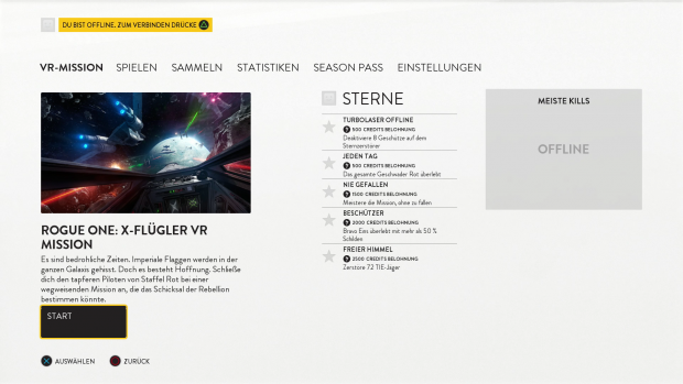 Star Wars Rogue One VR (Screenshot: Golem.de)